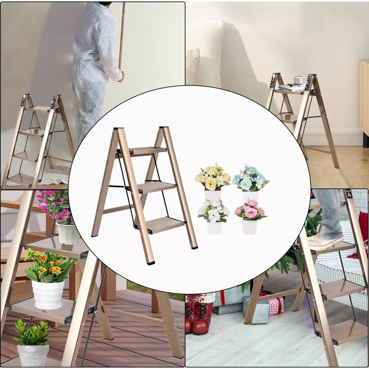 WFX Utility™ Aluminum Small Step Ladder Wayfair Canada